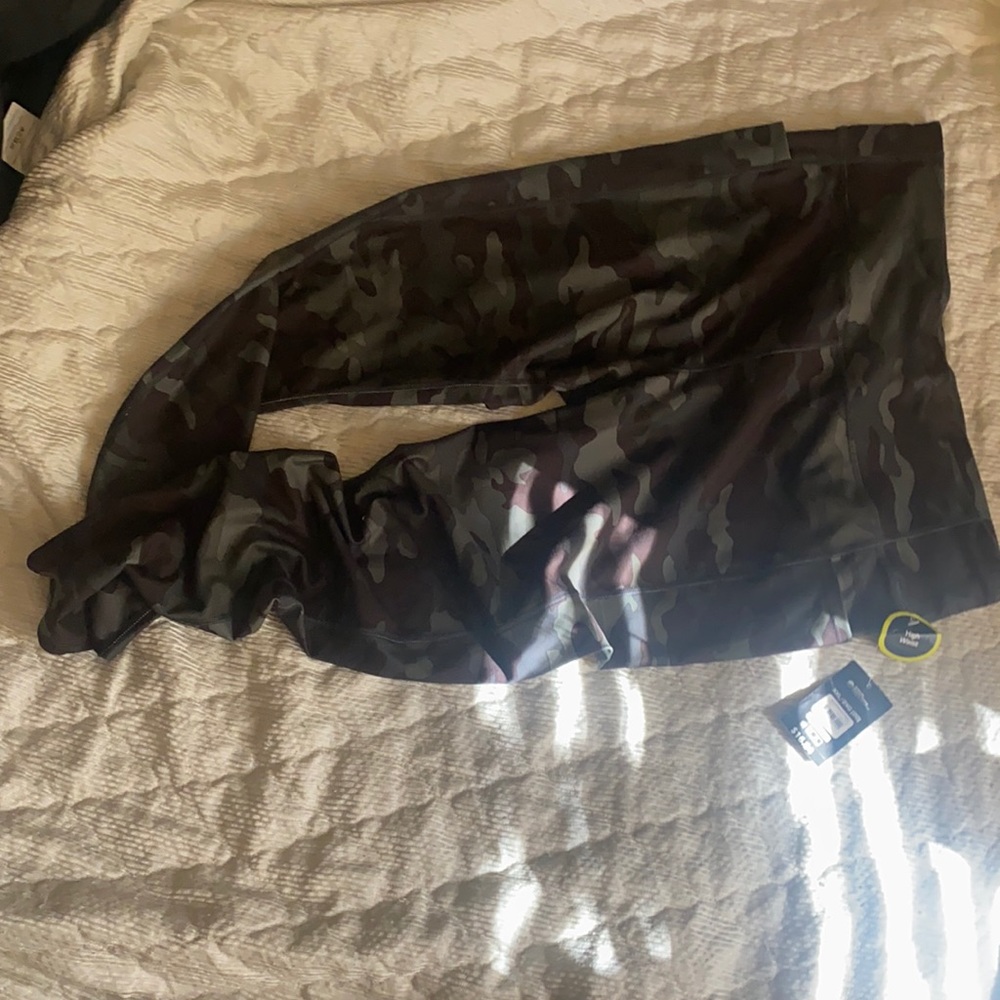 Camouflage full-length leggings